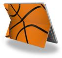 Decal Style Vinyl Skin for Microsoft Surface Pro 4 - Basketball -  (SURFACE NOT INCLUDED)