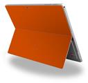 Decal Style Vinyl Skin for Microsoft Surface Pro 4 - Solids Collection Burnt Orange -  (SURFACE NOT INCLUDED)