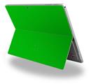 Decal Style Vinyl Skin for Microsoft Surface Pro 4 - Solids Collection Green -  (SURFACE NOT INCLUDED)