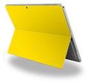 Decal Style Vinyl Skin for Microsoft Surface Pro 4 - Solids Collection Yellow -  (SURFACE NOT INCLUDED)