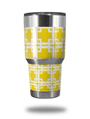 WraptorSkinz Skin Wrap compatible with RTIC 30oz ORIGINAL 2017 AND OLDER Tumblers Boxed Yellow (TUMBLER NOT INCLUDED)
