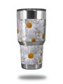 WraptorSkinz Skin Wrap compatible with RTIC 30oz ORIGINAL 2017 AND OLDER Tumblers Daisys (TUMBLER NOT INCLUDED)