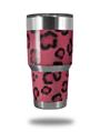 WraptorSkinz Skin Wrap compatible with RTIC 30oz ORIGINAL 2017 AND OLDER Tumblers Leopard Skin Pink (TUMBLER NOT INCLUDED)