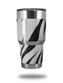 WraptorSkinz Skin Wrap compatible with RTIC 30oz ORIGINAL 2017 AND OLDER Tumblers Zebra Skin (TUMBLER NOT INCLUDED)