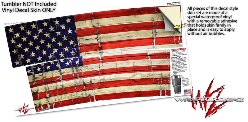 Download RTIC Tumbler 30oz (Original) Skin Wraps Painted Faded and ...