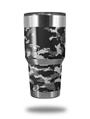 WraptorSkinz Skin Wrap compatible with RTIC 30oz ORIGINAL 2017 AND OLDER Tumblers WraptorCamo Digital Camo Gray (TUMBLER NOT INCLUDED)