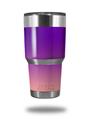 WraptorSkinz Skin Wrap compatible with RTIC 30oz ORIGINAL 2017 AND OLDER Tumblers Smooth Fades Pink Purple (TUMBLER NOT INCLUDED)