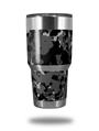 WraptorSkinz Skin Wrap compatible with RTIC 30oz ORIGINAL 2017 AND OLDER Tumblers WraptorCamo Old School Camouflage Camo Black (TUMBLER NOT INCLUDED)
