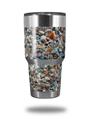 WraptorSkinz Skin Wrap compatible with RTIC 30oz ORIGINAL 2017 AND OLDER Tumblers Sea Shells (TUMBLER NOT INCLUDED)