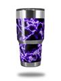 WraptorSkinz Skin Wrap compatible with RTIC 30oz ORIGINAL 2017 AND OLDER Tumblers Electrify Purple (TUMBLER NOT INCLUDED)