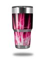 WraptorSkinz Skin Wrap compatible with RTIC 30oz ORIGINAL 2017 AND OLDER Tumblers Lightning Pink (TUMBLER NOT INCLUDED)