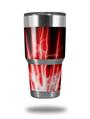 WraptorSkinz Skin Wrap compatible with RTIC 30oz ORIGINAL 2017 AND OLDER Tumblers Lightning Red (TUMBLER NOT INCLUDED)