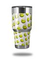WraptorSkinz Skin Wrap compatible with RTIC 30oz ORIGINAL 2017 AND OLDER Tumblers Smileys (TUMBLER NOT INCLUDED)