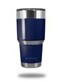 WraptorSkinz Skin Wrap compatible with RTIC 30oz ORIGINAL 2017 AND OLDER Tumblers Solids Collection Navy Blue (TUMBLER NOT INCLUDED)